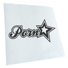 Autoaufkleber Pornstar