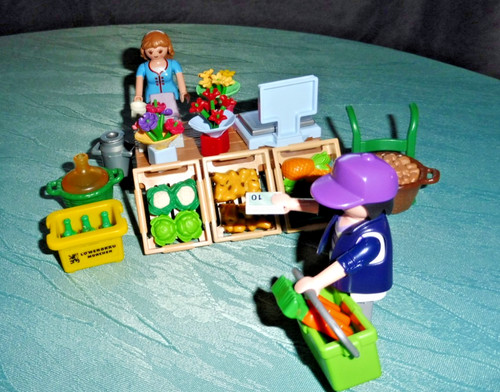 Playmobil marktstand auf - playmobil,