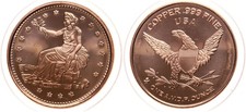 Medaille - 1 Oz Kupfer /