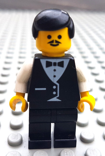 Lego minifigur kellner - minifigur,,