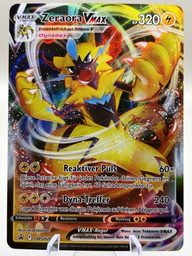 Zeraora vmax pokemon karte - zeraora,