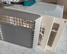 Naber Mauerkasten inkl. Zuluft, 125er Kunststoff grau neuwertig