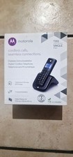 Motorola T201 Schnurlostelefon - Schwarz NEU