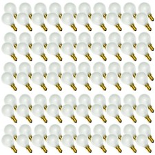 100 x Glühbirne Tropfen 40W