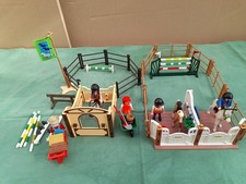 Playmobil Pferdeboxen  Pferde Konvolut Kg Sammlung Einzelteile Reste