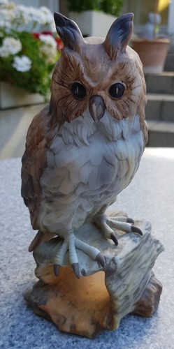 Keramik figur eule - keramik,