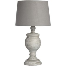 53 cm hohe Shabby Chic graue