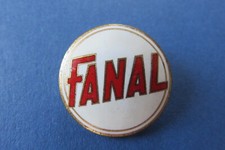Orig.   FANAL  Stinnes  Benzin Tankstelle  Abzeichen Brosche 25 mm
