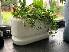 ++ Luigi Colani - Pflanzkübel - weiß glänzend - 53 × 100 × 44 cm ++