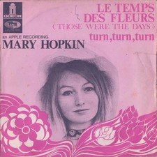 MARY HOPKIN: Le Temps Des Fleurs (´68 / scarce orig. French-language 7" / ODEON)