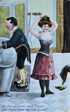 AK Erotik erotic bath 1899 Sammlung Wollmann