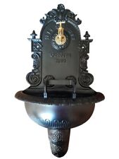 Antik Style Alu Bassena 1926 Garten Wand Brunnen Wandbrunnen m. Kran MG2-FF-B