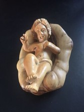 Jesus in der Krippe aus