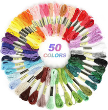 Stickgarn Set 50 Farben