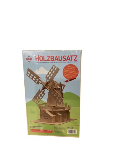 Holzbausatz windmühle - windmühle, 3d