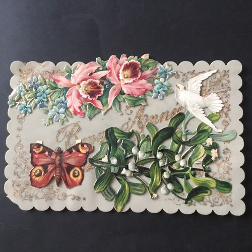 Cpa chromos postkarte - chromos, rhodoid