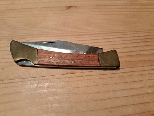 Altes jagdmesser messing - altes,