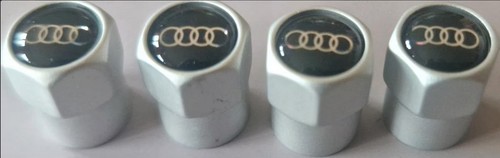Audi ventilkappen silber neu - silber,