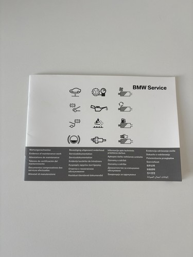 Original bmw serviceheft - original,