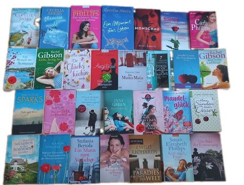 Liebesromane bücher paket - liebesromane,