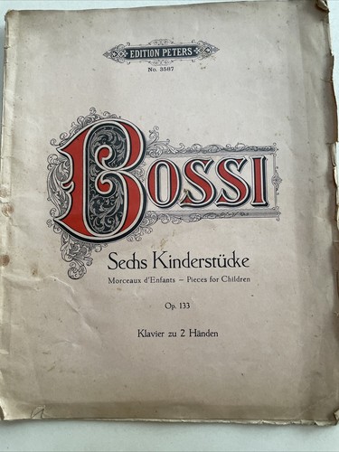 Enrico bossi kinderstücke - enrico,