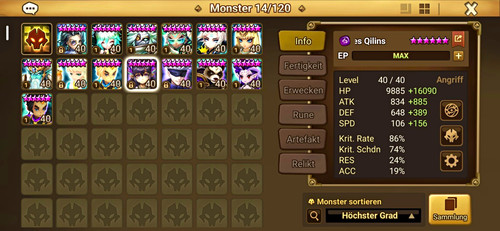 Summoners war android account - war,