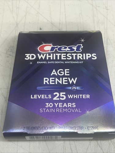 Crest whitestrips age renew - crest,