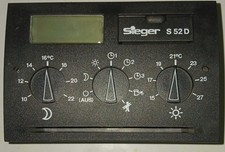 Sieger S 52 D Regelung 54914518-01-98 Buderus Sieger Heizsteuerung S52D