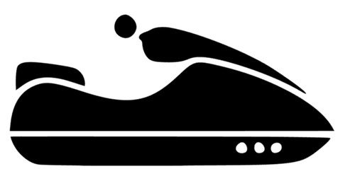 Jetski aufkleber sticker - jetski, auto