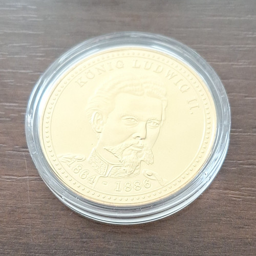 Gedenkmedaille könig ludwig - könig,
