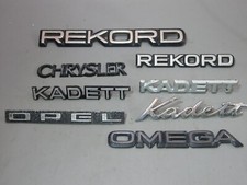 Opel Chrysler Oldtimer Emblem Auto Schriftzug Typenschild Konvolut (  200)