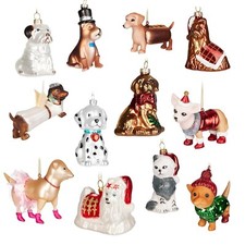 BRUBAKER Glas Weihnachtskugeln