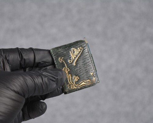 Antikes mini notizbuch leder - antikes,
