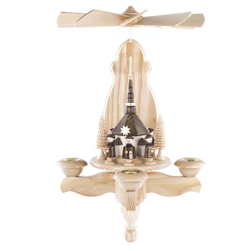 Wandpyramide mit seiffener - wandpyramide,