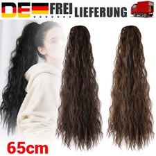 Klammer on Haarteil Zopf