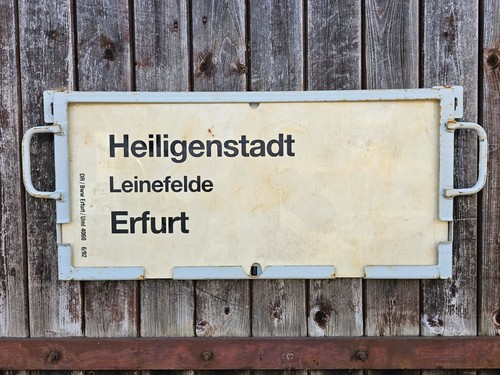 Zuglaufschild aus pvc - zuglaufschild,