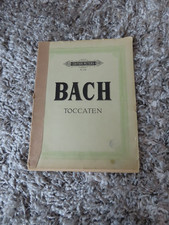 Noten bach toccaten klavier
