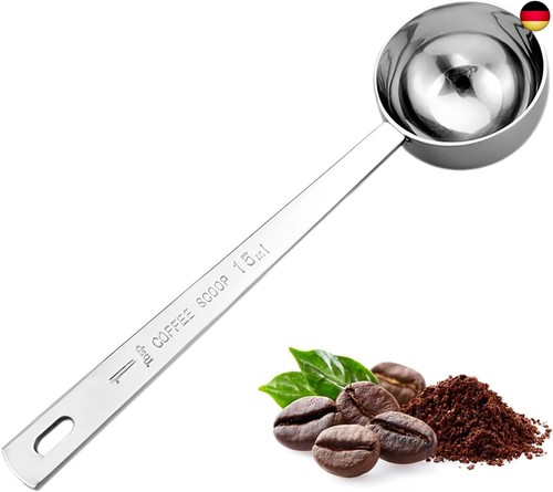 Edelstahl kaffeelöffel 15ml - edelstahl,