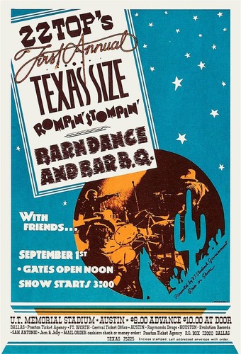 Poster 1974 top texas event - 1974,