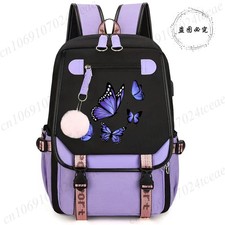 Lila Mädchen Rucksack