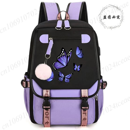 Lila mädchen rucksack - lila,