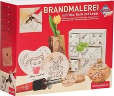 PEBARO Holzbrennkolben Set Brennkolben Kolben Brennstempel Brandmalen inkl. OVP
