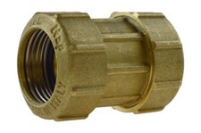 PE Rohr Messing Verschraubung