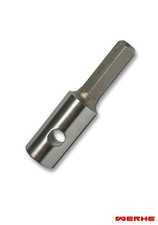 Adapter HEX Erdbohrer Akku