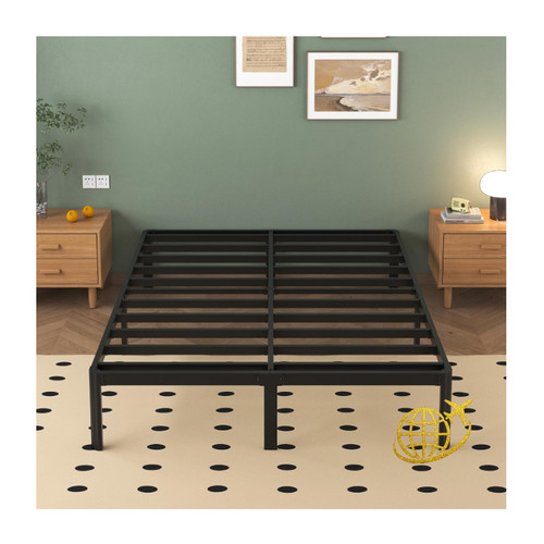 Metallbett 140x200 runde - 140x200,