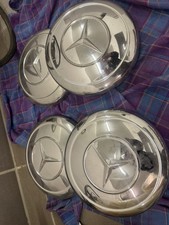 4x Mercedes Chrom Radkappen