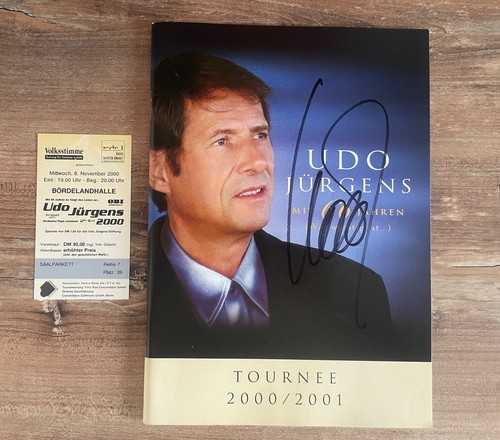 Udo jürgens tourneebook 2000 - jürgens,