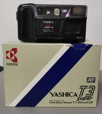 Yashica T3D Kamera -Carl Zeiss Tessar T F 2.8 / 35m mit OVP ohne Batterie Japan