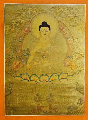 Thangka buddha gold tibet - ~,