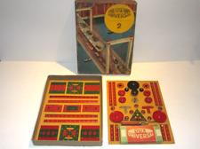 DUX Universal 2 Metallbaukasten, zweilagig, original Verpackung, 50er Jahre